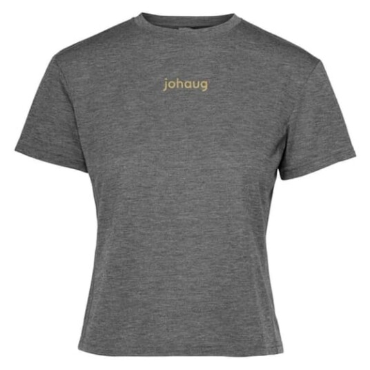 Johaug Aerial Woolmix Tee 2.0 Dame Black L