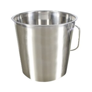 Kerbl Bøtte rustfritt stål 5,7 liter