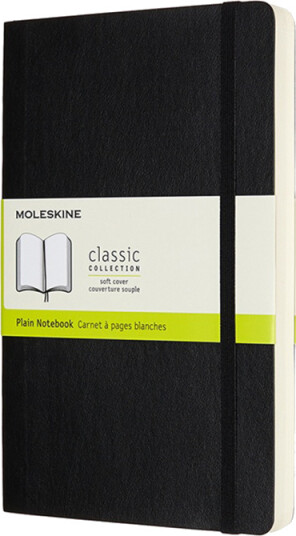 Moleskine Classic Soft Cover Expanded Black Dotted Moleskine Classic Soft Cover Expanded Black Dotted