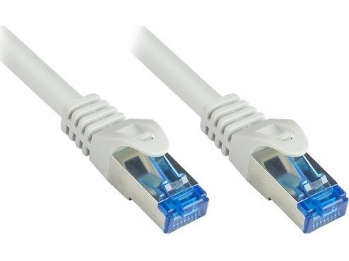 Rns® Patchkabel Smartflex Cat.6A S/Ftp Pimf Halogenfrei (Lszh) 500Mhz Cu Grau 1M Good Connections® (8060-Sf010)