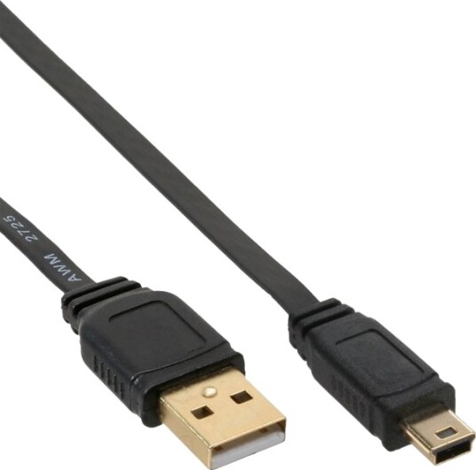 Inline 31803F 0,3 M Usb A Mini Usb B Usb 2.0 Svart