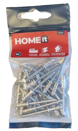Home It® Blindnitte Ø4,8 X 10 Mm 25 Stk