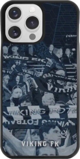 Phonecases3D iPhone 14 Pro Viking FK 3D mobildeksel, svart