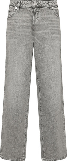 Gina Tricot Rebel Low Wide Jeans - Grey - 32