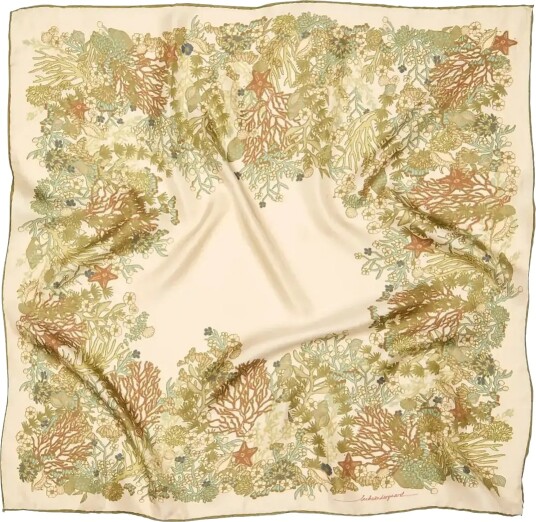 Becksöndergaard Corallo Sia Scarf Cream ONE SIZE Becksöndergaard Corallo Sia Scarf Cream ONE SIZE