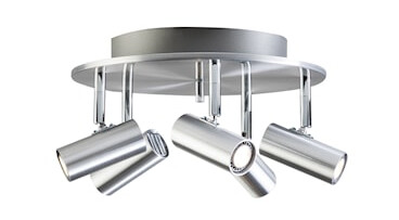 Cato 5-spot Alu LED Dimbar