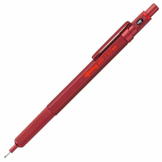 Rotring 600 Mekanisk blyant 0.7 Rød
