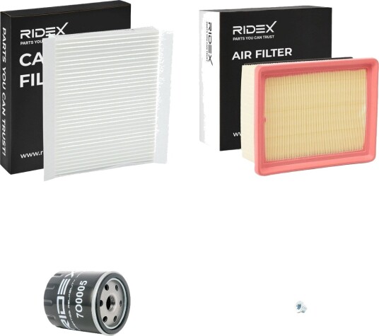 Filtersett RIDEX 4055F4653