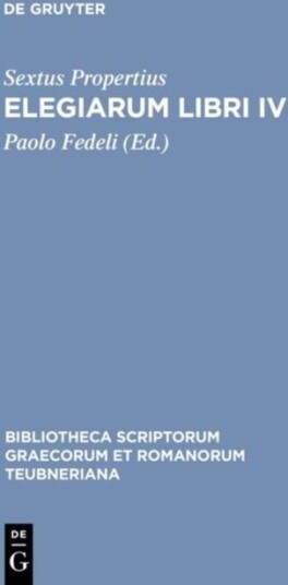 Elegiarum Libri IV Pb