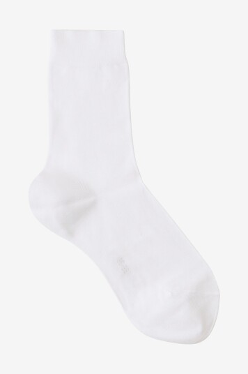 FALKE   Sokker Cotton Touch Sock   Hvit
