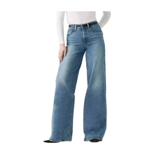 Levi's Jeans 728 HR Wide Leg Blå Levi's Jeans 728 HR Wide Leg Blå