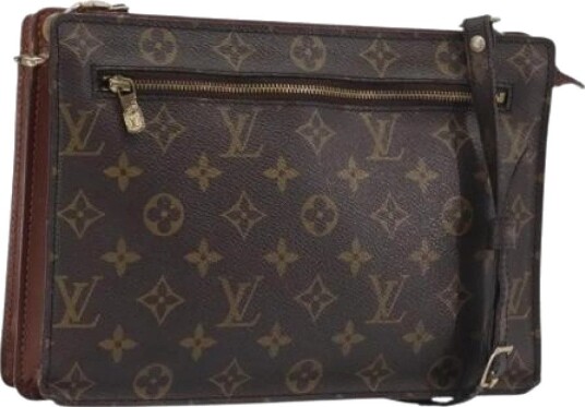 Louis Vuitton Vintage Dame Pre owned Brun ONE SIZE, Louis Vuitton Vintage Dame Pre owned Brun ONE SIZE,