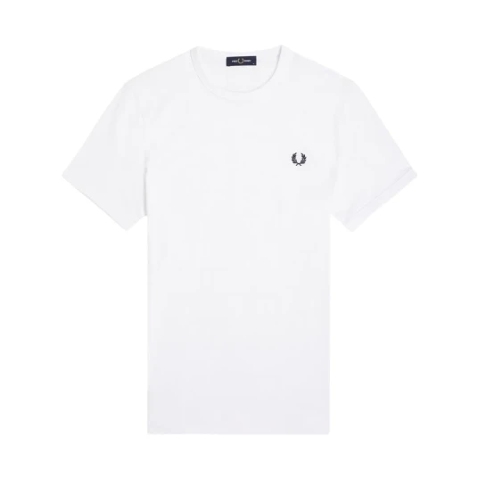 Fred Perry Herre Topper Hvit 2XL Fred Perry Herre Topper Hvit 2XL