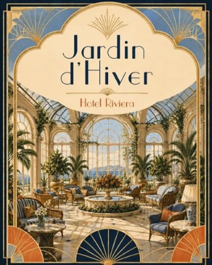 Plakat Jardin d'Hiver Hotel Riviera
