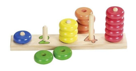 Goki Wooden Stacking Puzzle color Goki Wooden Stacking Puzzle color