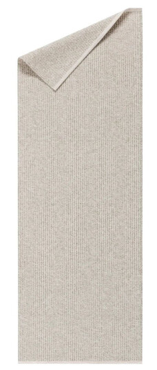 Scandi Living Fallow gulvteppe Sand 70 x 200 cm
