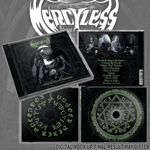 Mercyless Unholy Black Splendor CD