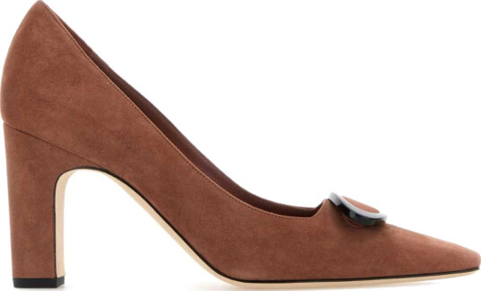Manolo Blahnik Dame Sko Brun 36 EU,