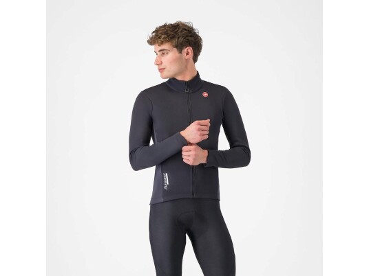 Castelli Entrata 2 sykkeljakke light black/dark gray herre