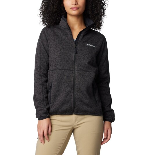 Columbia Sweater Weather Full Zip Ii Black Heather M