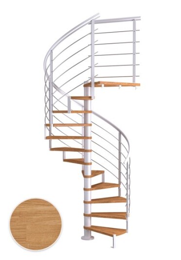 Dolle Montreal Spiral Eik Oljet 9016 Design 13T Ø160