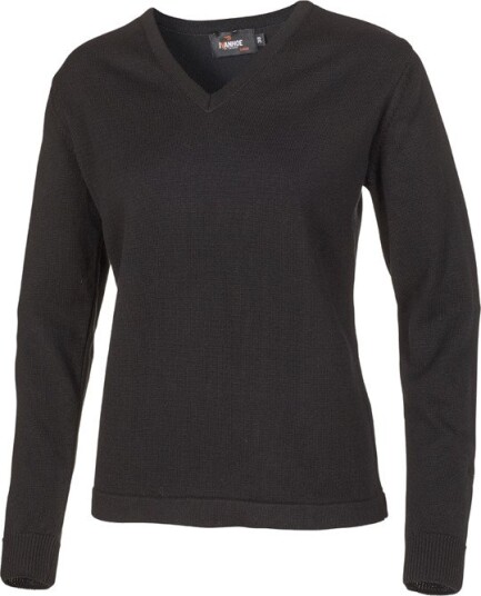 Ivanhoe PD V Neck Svart Golfgenser dame Svart (015)