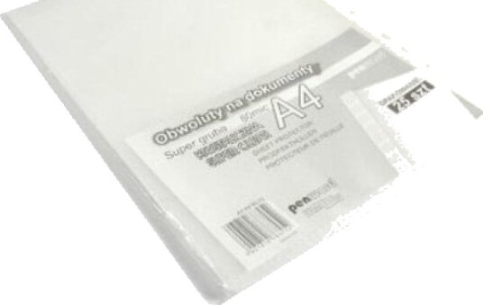 Bantex A4-Omslag 80 Mic Krystall 25 Stk