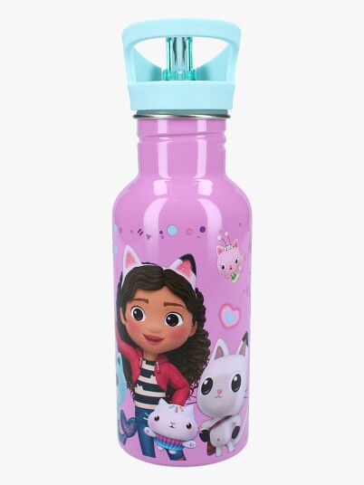 Gabby's Dollhouse Vannflaske 500ml Take A Sip Lilla