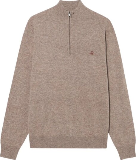 Brooks Brothers Herre Strikkevarer Brun 3XL,