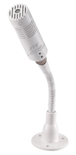 Jts Cm-22g6-Wh Mikrofon For Inst. I Tak Kondensator, Kardioide, Hvit