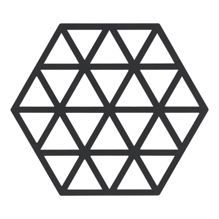 Bordbrikke Black Triangle Bordbrikke Black Triangle