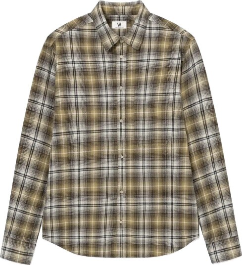 WOOD WOOD Wwcooper Shirt 25511 SILVER BIRCH MULTI CHECK XS