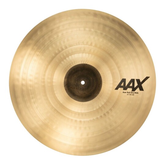 Sabian AAX 21" Raw Bell Dry Ride Cymbal brilliant finish