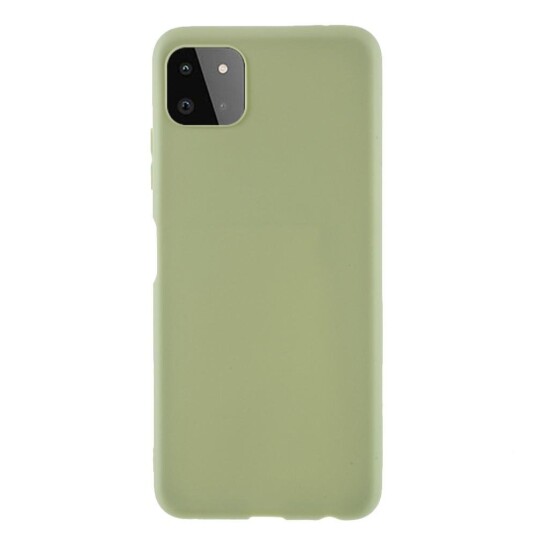 INCOVER Samsung Galaxy A22 (5G) Fleksibelt Plast Deksel - Grønn