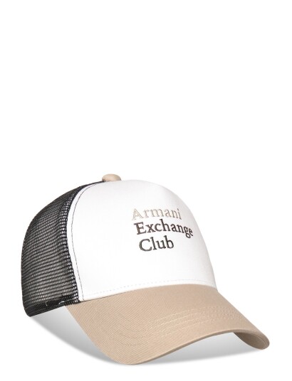 Armani Exchange Baseball Hat White ONE SIZE Armani Exchange Baseball Hat White ONE SIZE