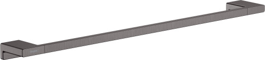 Hansgrohe AddStoris håndklestang, børstet sort krom Hansgrohe AddStoris håndklestang, børstet sort krom