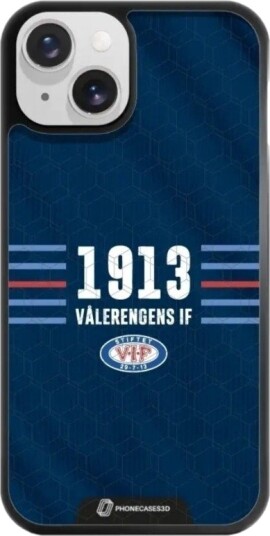 Phonecases3D iPhone 14 VIF 3D mobildeksel, svart