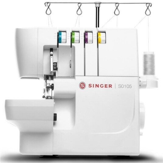 Singer Overlock-symaskin S0105 4-tråders friarm med enkel tråding Singer Overlock-symaskin S0105 4-tråders friarm med enkel tråding