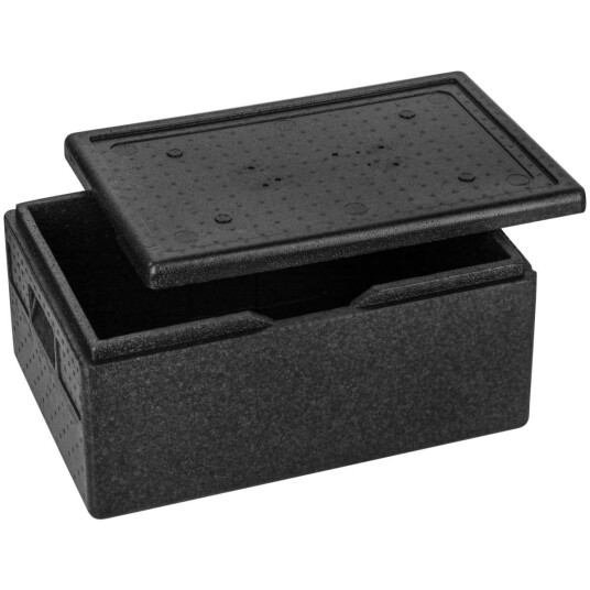 PULSIVA Termoboks Gastro 1/1 GN; 40l, 60x40x28.3 cm (LxBxH); Svart