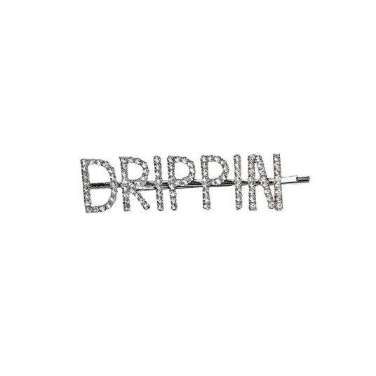 Hårnål med tekst Drippin