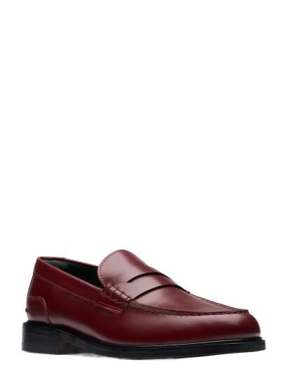 Clarks Craftjames Lo G - Burgundy - 40
