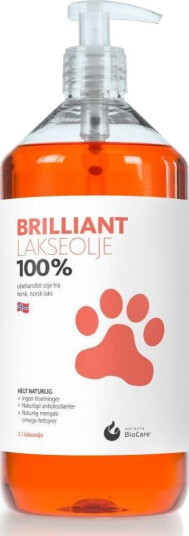 Brilliant Lakseolje for Hund 1 liter - Pels- og Tannhelse Brilliant Lakseolje for Hund 1 liter - Pels- og Tannhelse