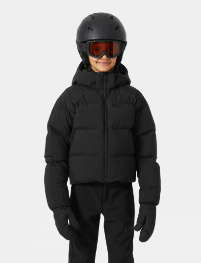 Helly Hansen Jr Girl Nora Puffy Jacket Black 134 Helly Hansen Jr Girl Nora Puffy Jacket Black 134