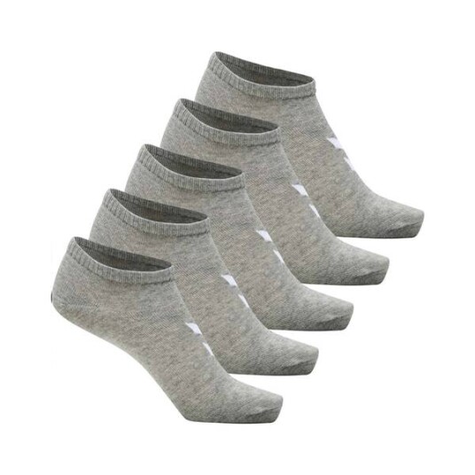 Hummel Match Me 5-Pack Ankelsokker Til Barn, Grey Mel.