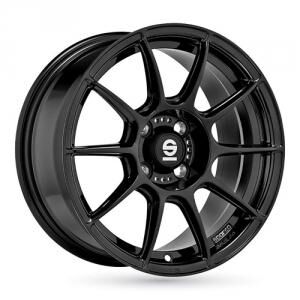 Sparco FF 1 Shiny Black 8x17 4/100 ET45 B63