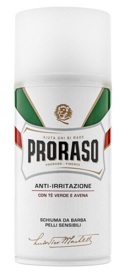 Proraso Shaving Foam Green Tea And Oat 300ml
