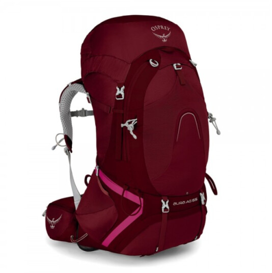 Osprey Aura AG 65 Dame, Gamma Red, M Osprey Aura AG 65 Dame, Gamma Red, M