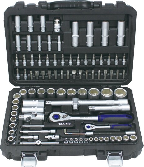 Bato Verktøysett Kombi Pipenøkkelsett 1/4"-1/2" 94 Deler