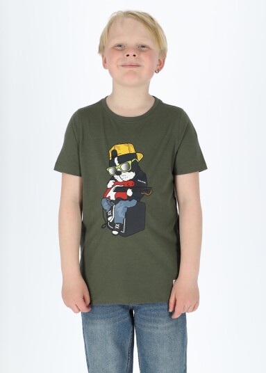 Denim Factory San Diego Tee B Jr Olive 130 T-Shirts