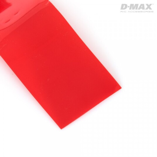 DynoMAX B9220 Heat Shrink Tube Red Transparent D28/W44mm x 1m
